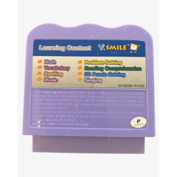 VTech VSmile Alphabet Park Adventure & Zayzoo An Earth Adventure Games Set of 2 - Picture 7 of 15